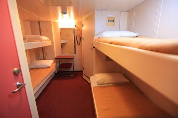 4 bunk deluxe cabin with attached toilet & shower 4 bunk deluxe cabin with attached toilet & shower